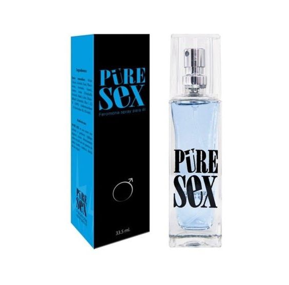 Perfume Masculino PureSex con feromonas maderoso.
