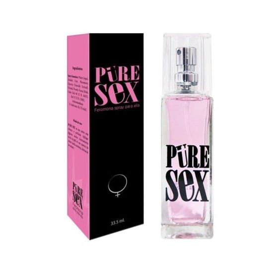 Perfume Femenino PureSex con feromonas dulce.