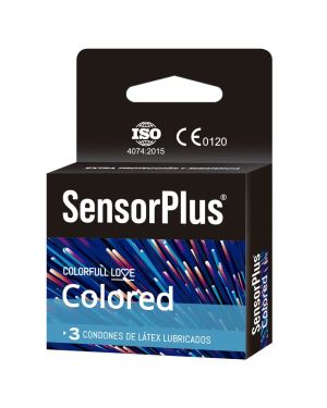 Preservativos Sensor Plus Colored
