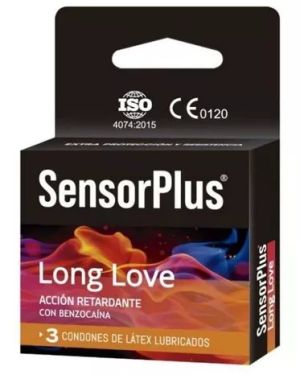 Preservativos Sensor Plus LongLove