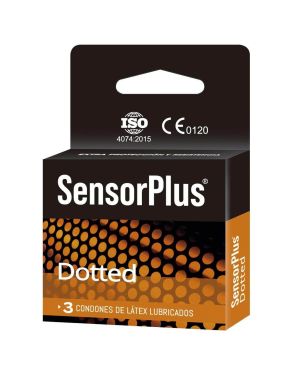 Preservativos Sensor Plus Dotted